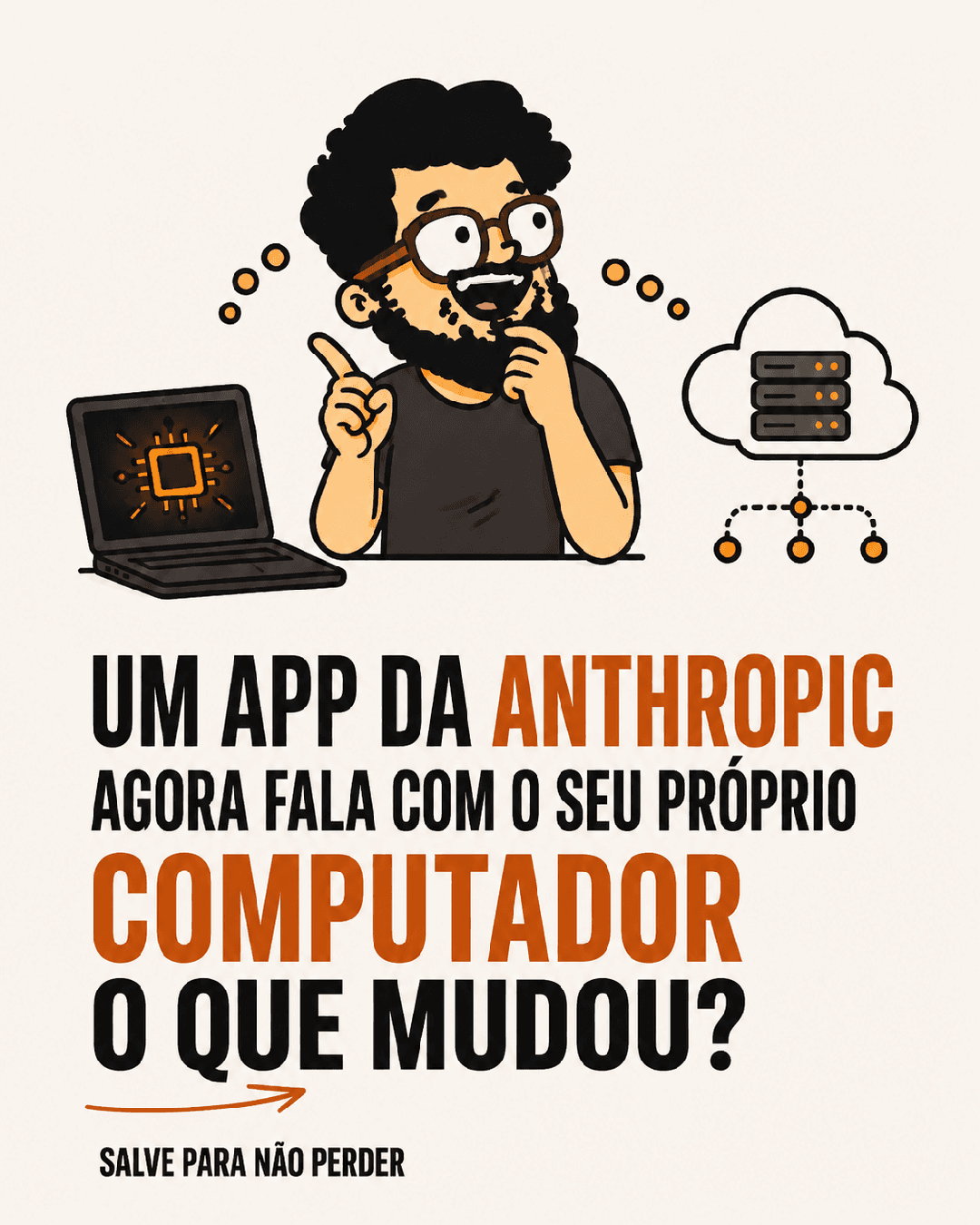 Um app da Anthropic agora conversa com modelos rodando no seu próprio computador