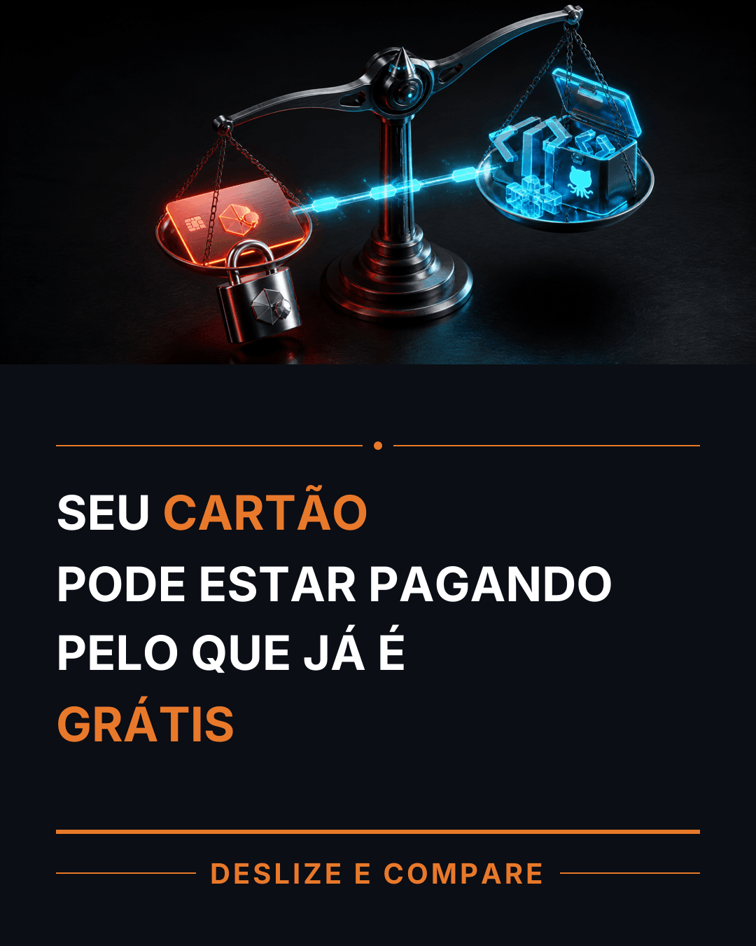 Grátis vs. Pago: o que vale seu cartão em 2026