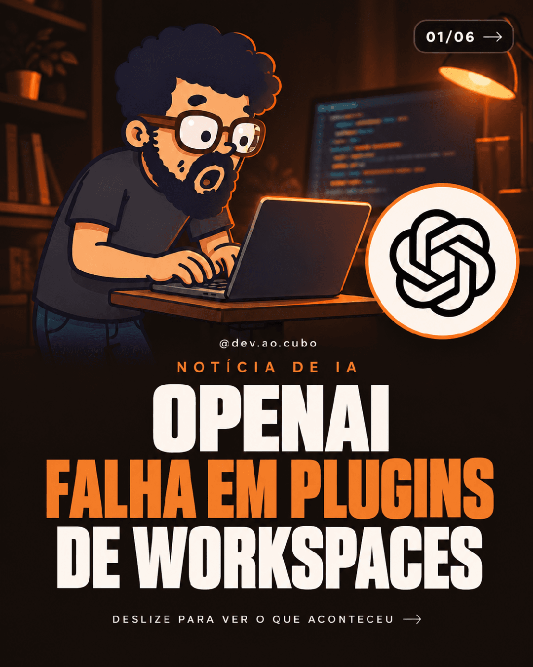 OPENAI FALHA EM PLUGINS DE WORKSPACES