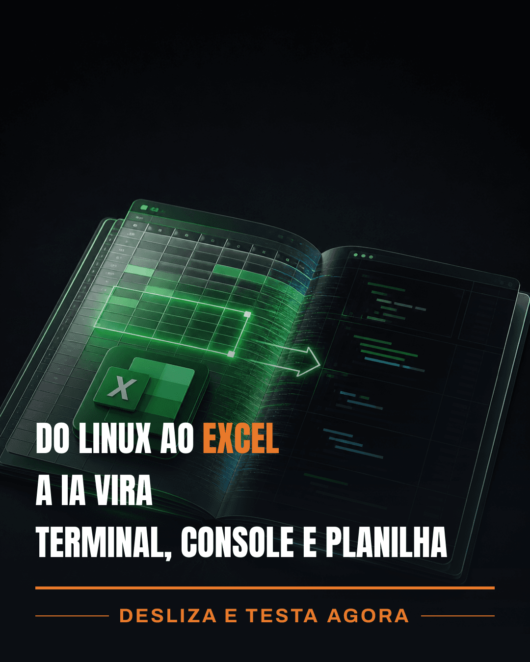 6 prompts reais pra transformar qualquer IA num terminal ou interpretador de código
