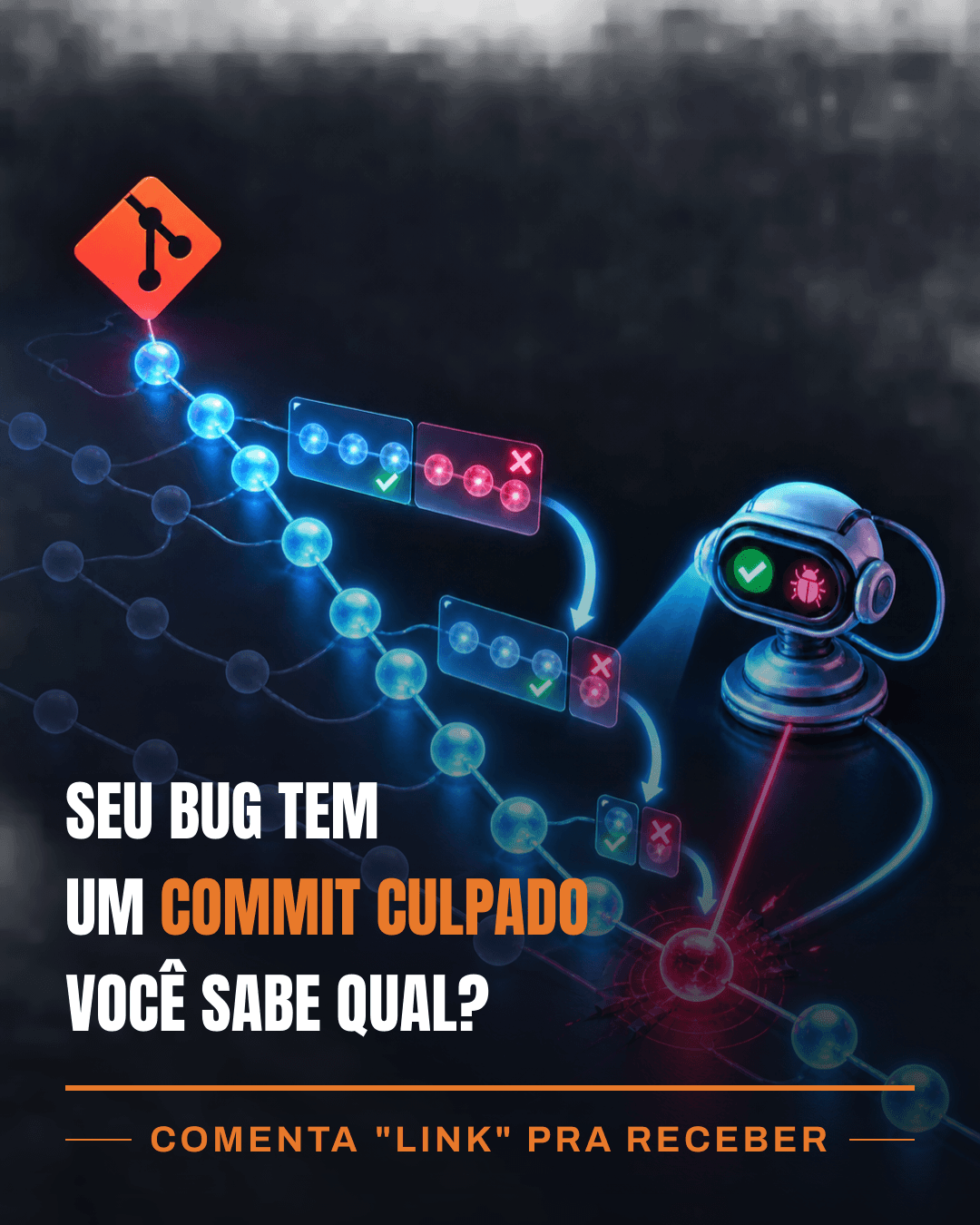 Automatize a caça ao commit culpado com git bisect run