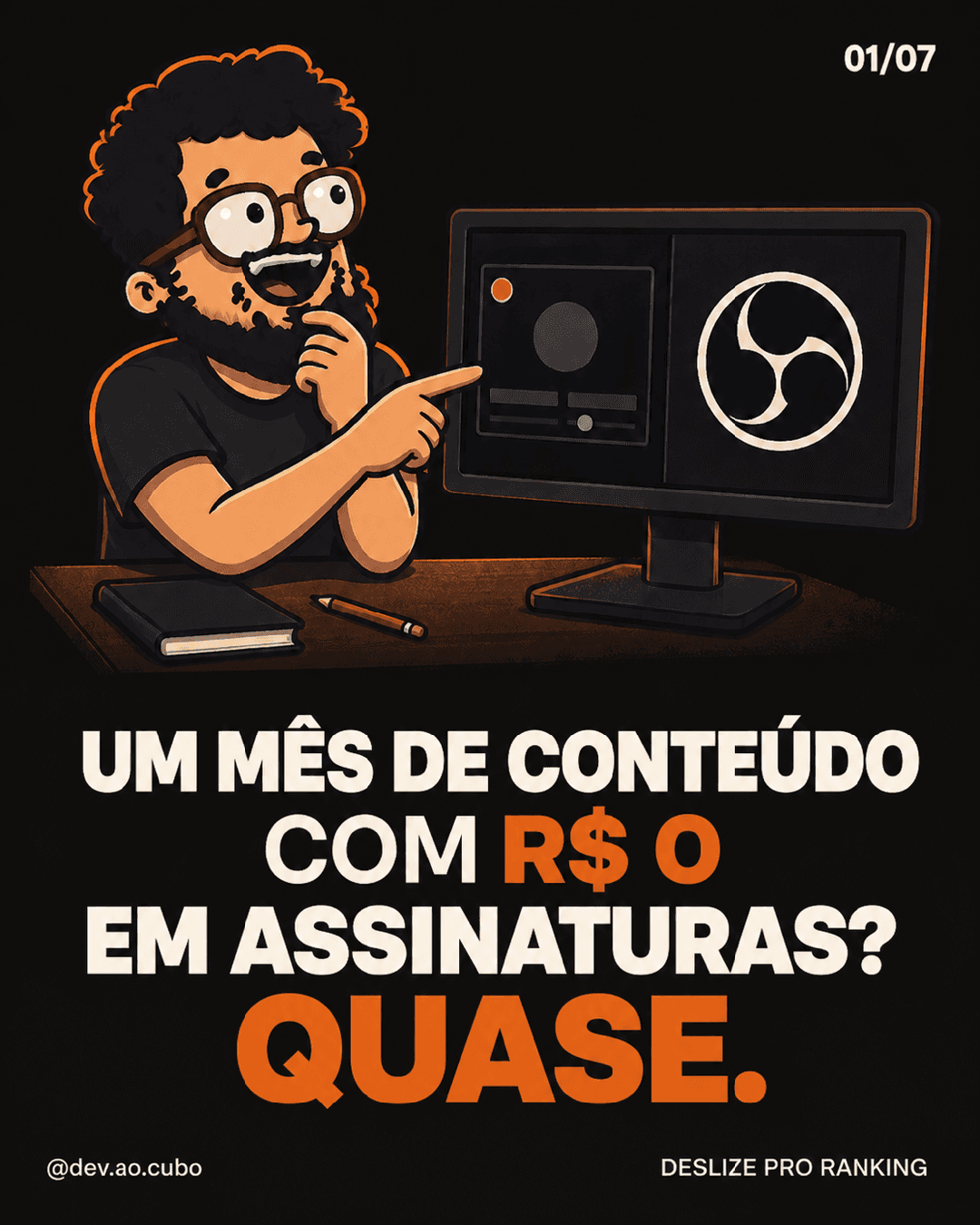 Um mês de conteúdo com R$ 0 em assinatura (e o único ponto onde o grátis perde feio)