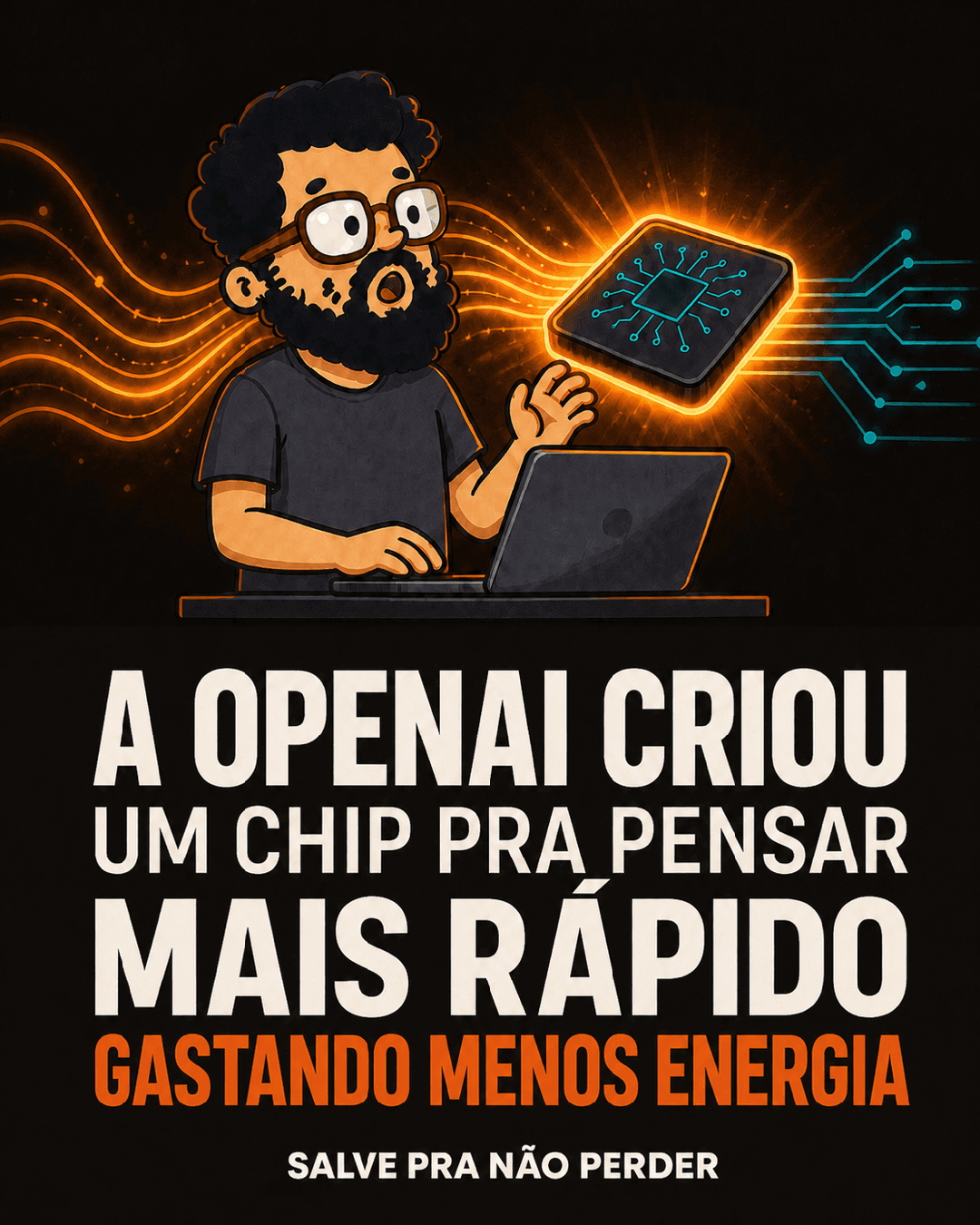 A OpenAI construiu um chip só pra pensar mais rápido — e gastando menos energia