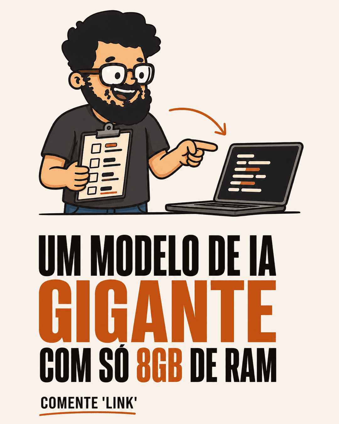 Um modelo de IA de 2,78 trilhões de parâmetros rodando sem placa de vídeo nenhuma, só na RAM que sobra no seu note — e essa é só a primeira ferramenta dessa lista.