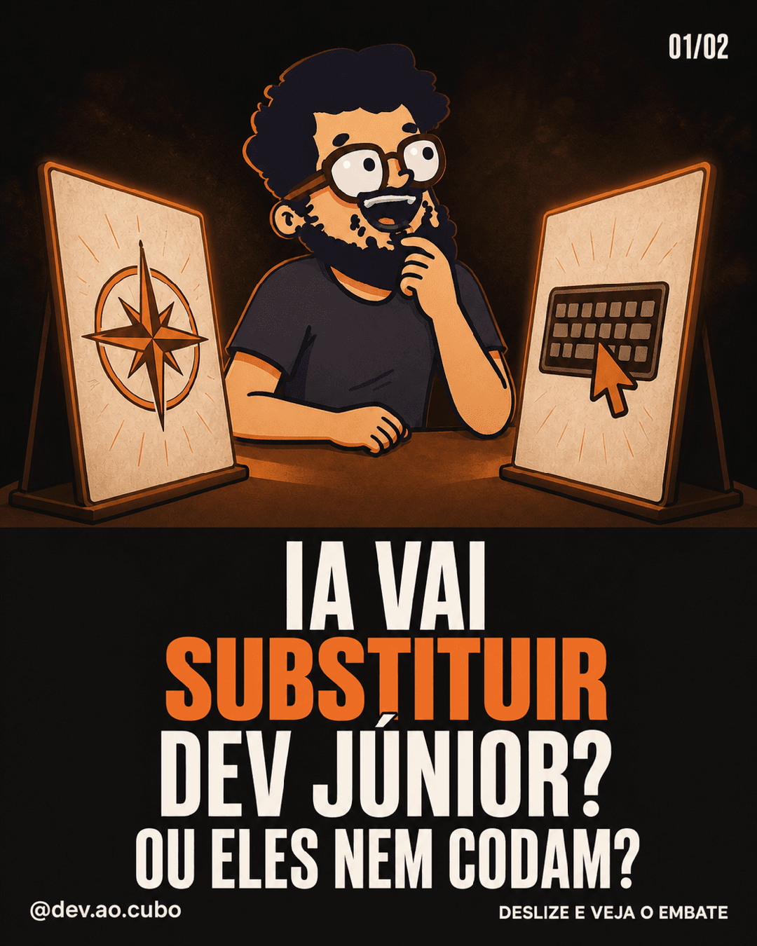 A rachadura que ninguém quer admitir sobre devs júnior