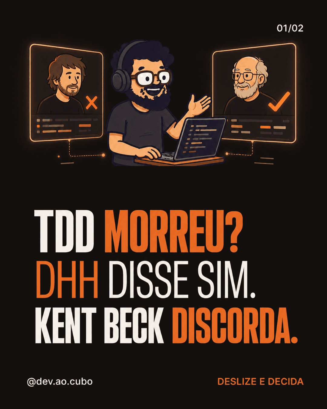 Testar antes de codar virou coisa do passado?